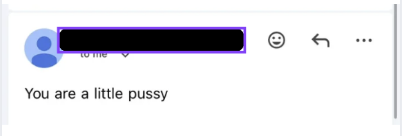 The final email in the thread. Names and business details removed.